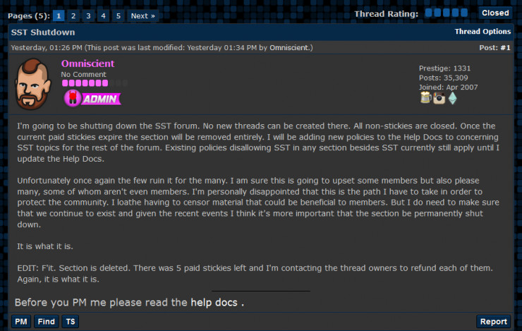 造成美國斷網(wǎng)的“兇手論壇”,終于關(guān)閉了 DDoS 版塊